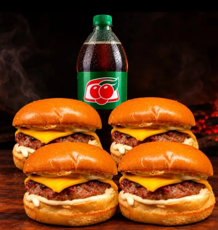 Combo família Burguer clássico