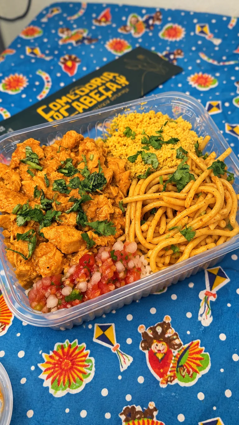 Prato feito com filé de peito de frango